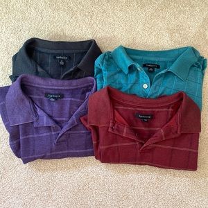 Lot of 4 Van Heusen polos